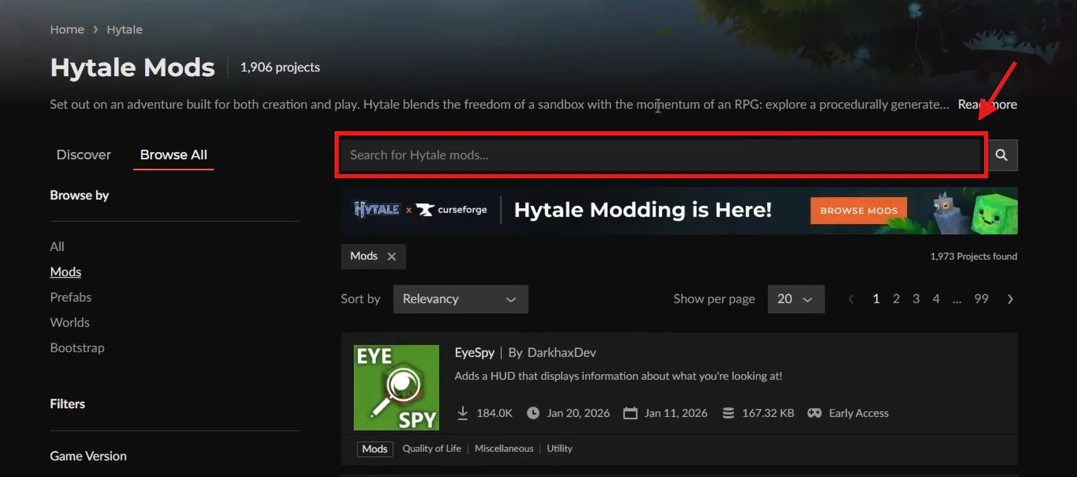Find Mod