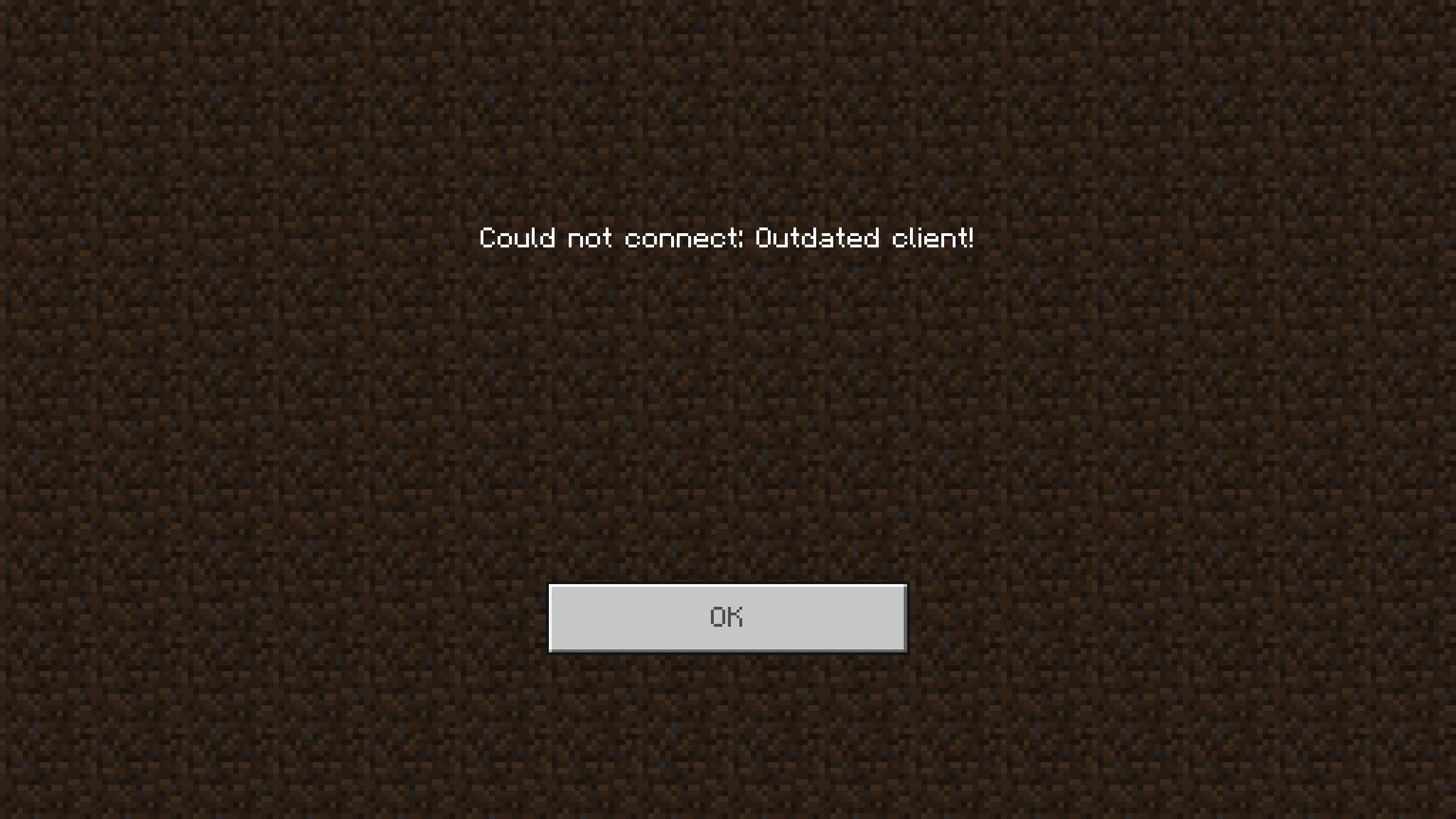 I Keep Getting An Outdated Client Error Even If My Client V0 J0v5p8bnploc1