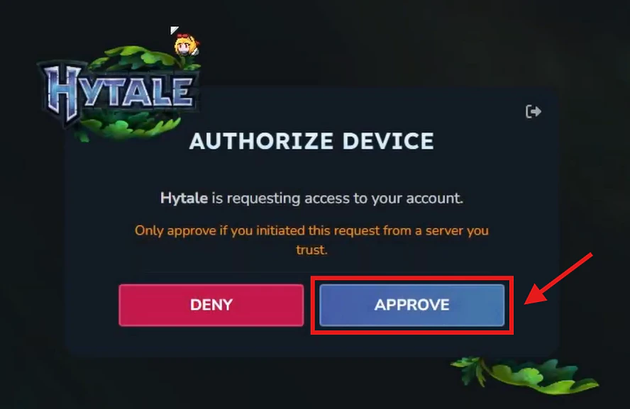 Approve Autentikasi Approve Autentikasi