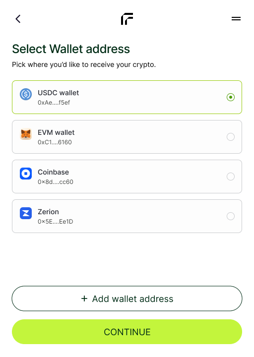 Quote generation interface