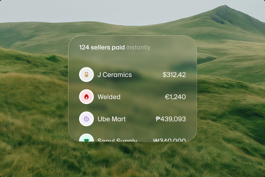 Marketplace disbursements