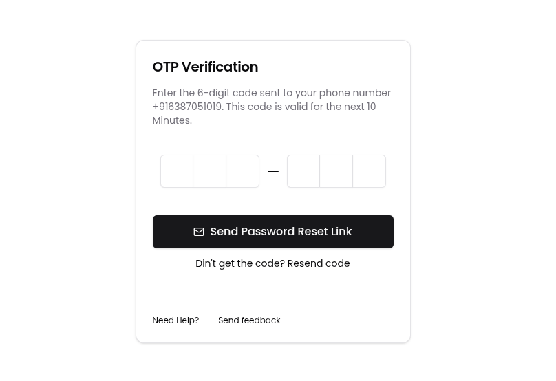 otp verification