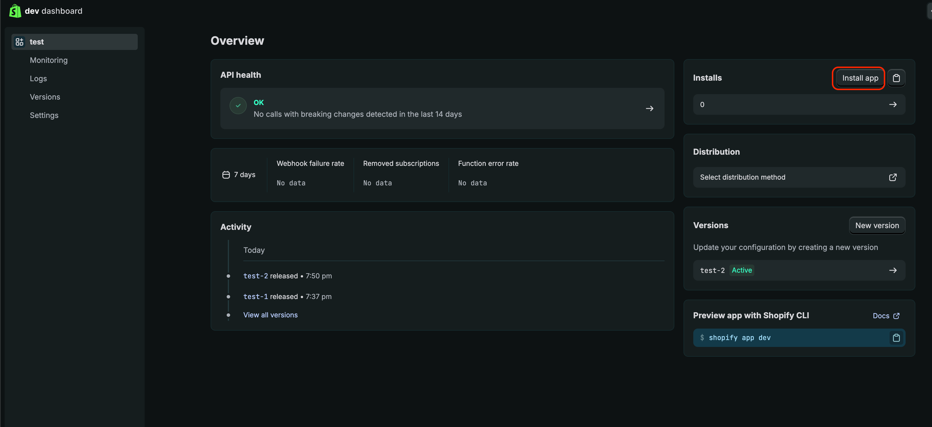 Configuration tab with read_content, write_content, read_themes, write_themes selected and Save button