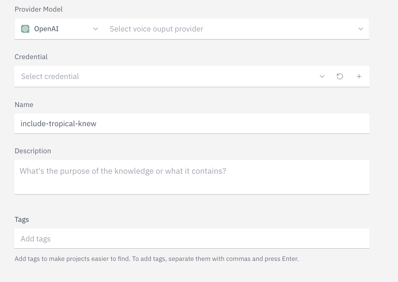 Choose Embedding Model