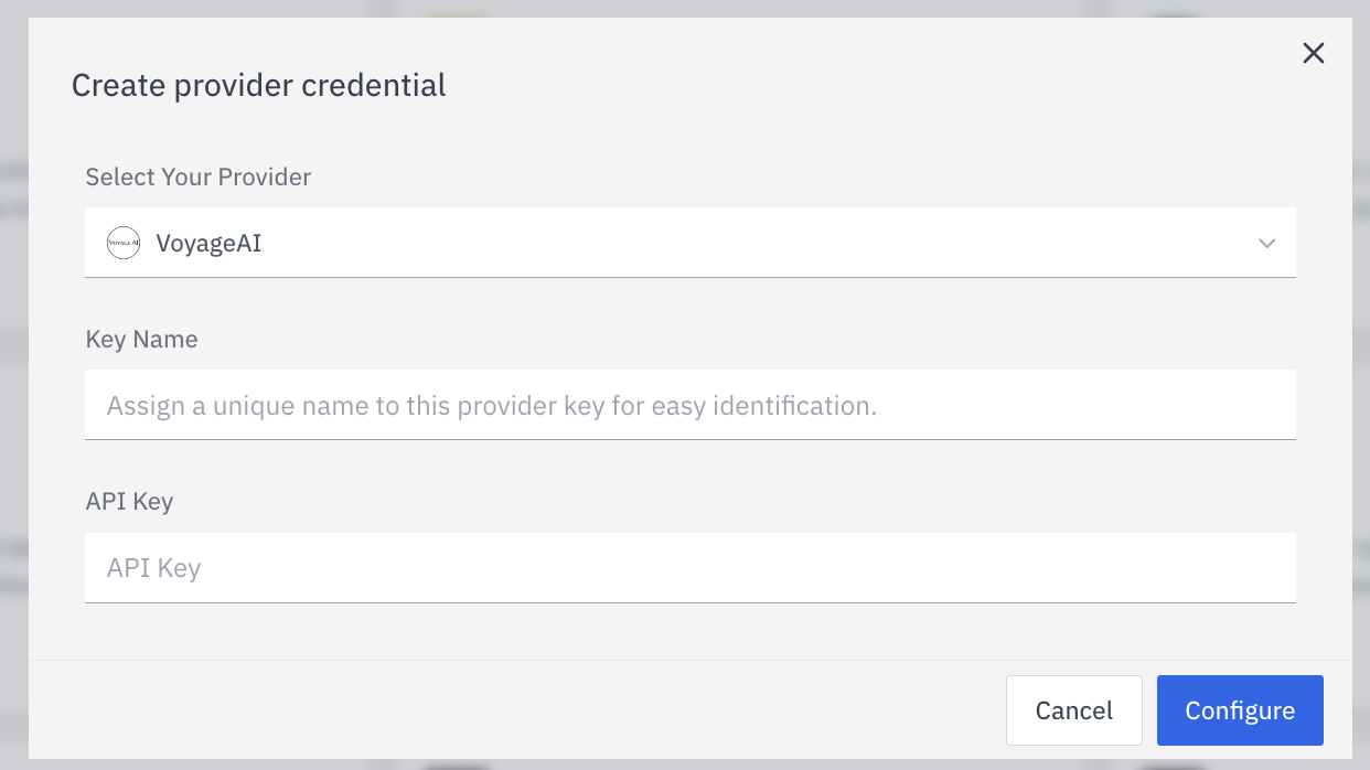 Create Provider Credential