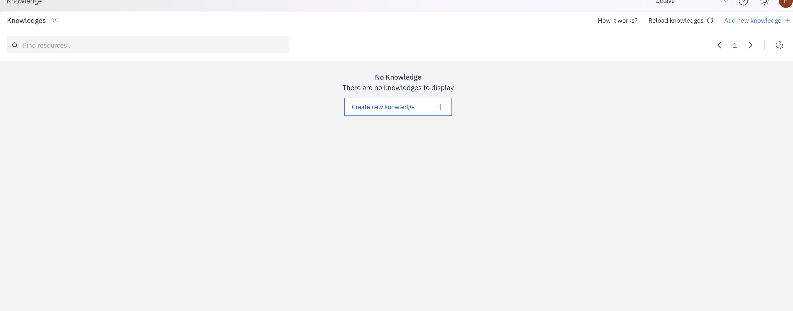 Initiate Knowledge Base Creation