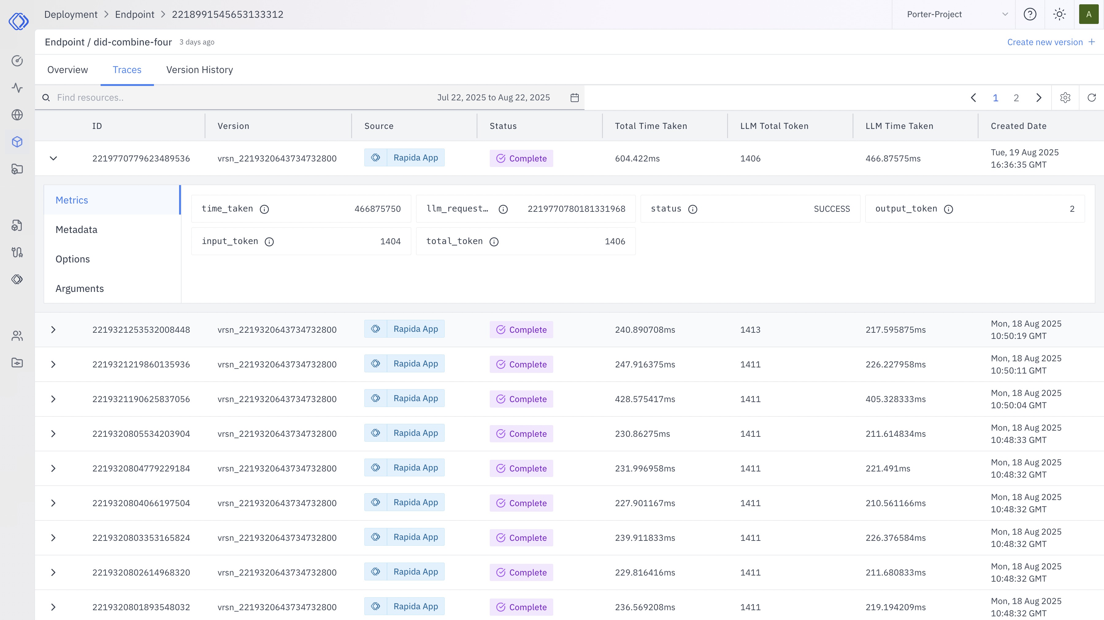 Navigate to Knowledge