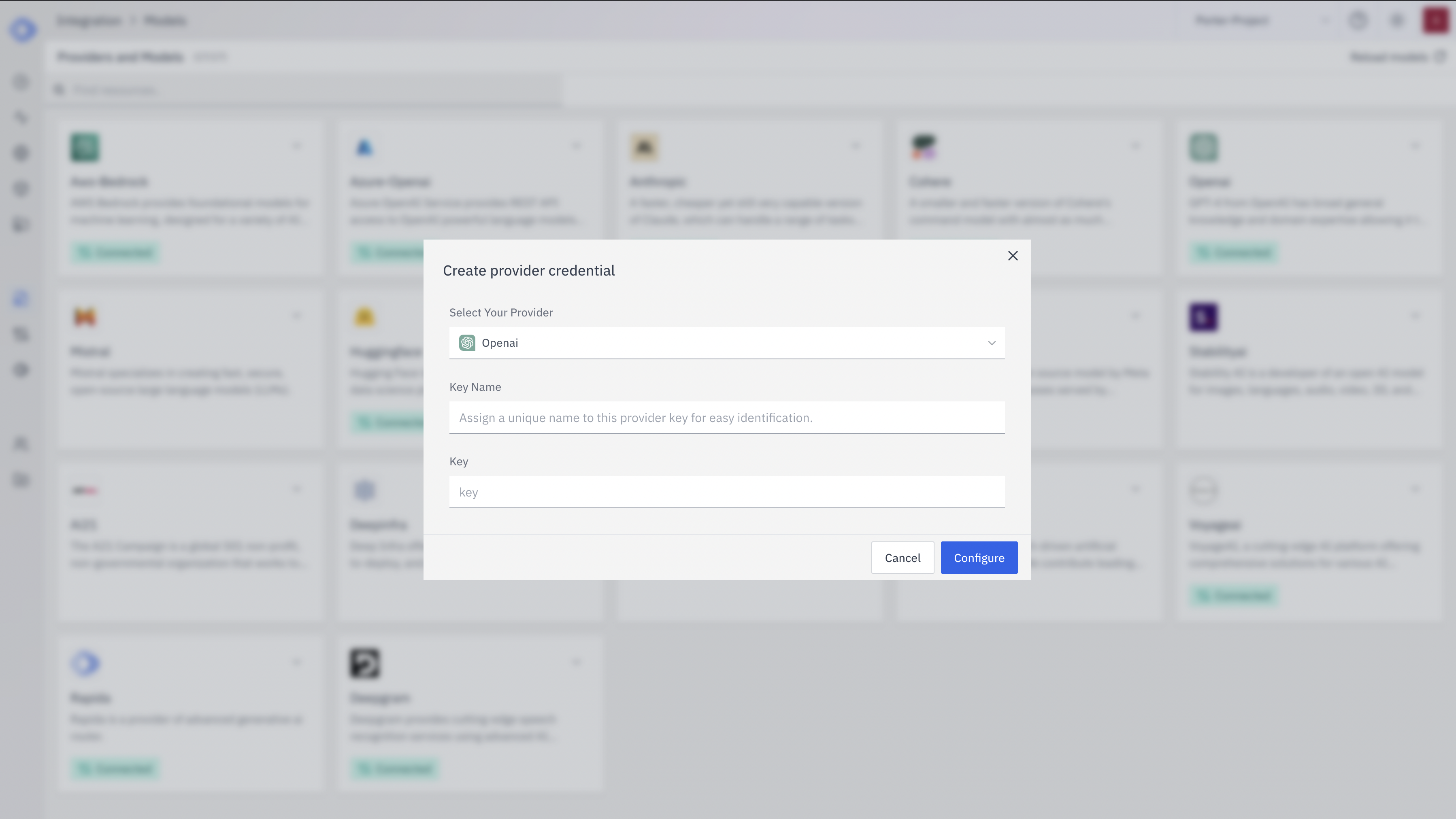 Create Provider Credential
