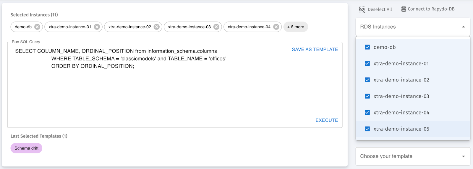 Execute Query View