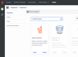 Screenshot of Integrations Search Results