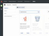 Screenshot of Integrations Search Results