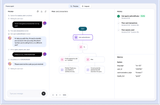 Rasa Inspector showing the Preview, Flow, History, and Memory panels.