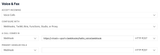 Screenshot of Twilio Console to Set Webhook