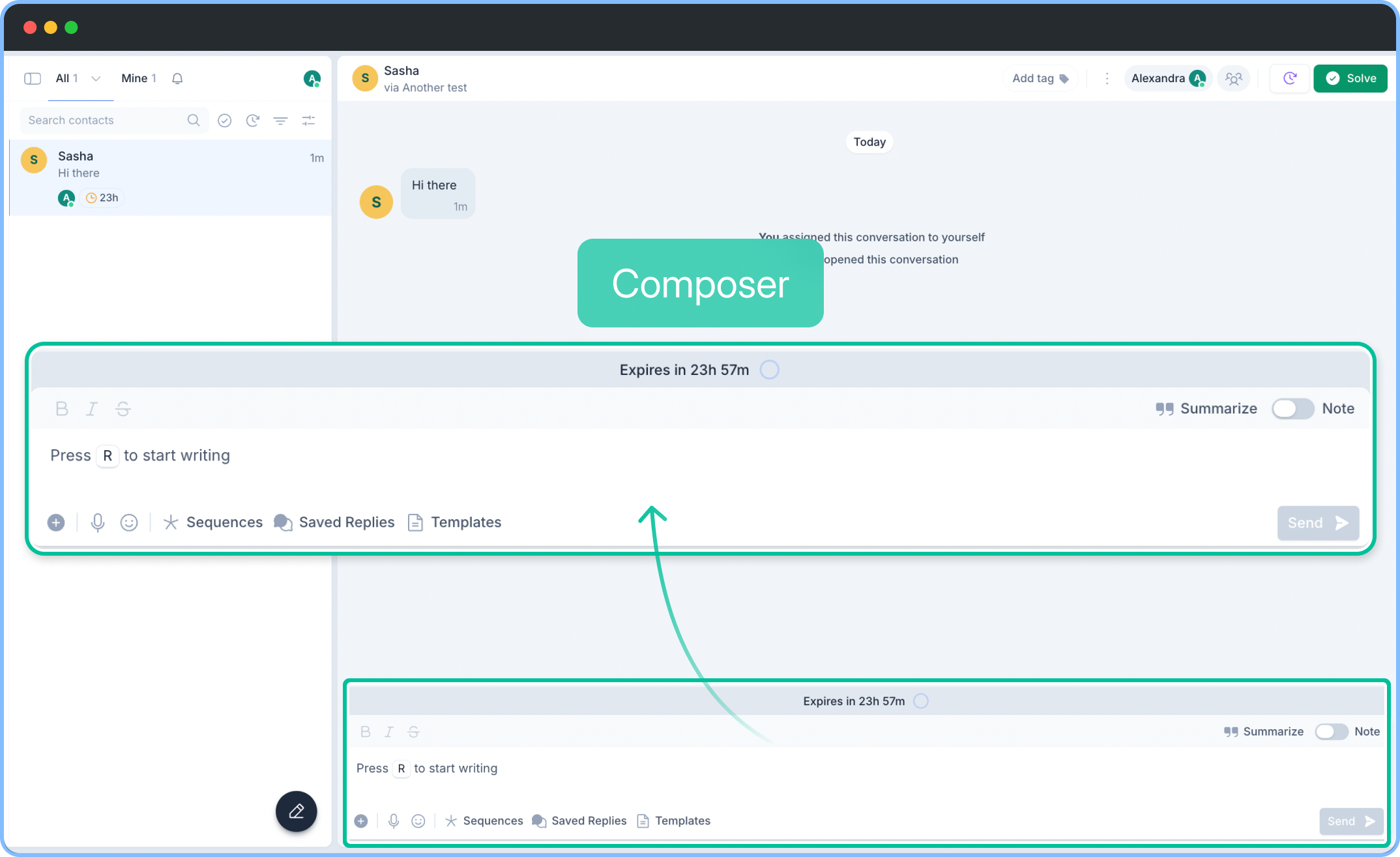 Features and controls - Rasayel