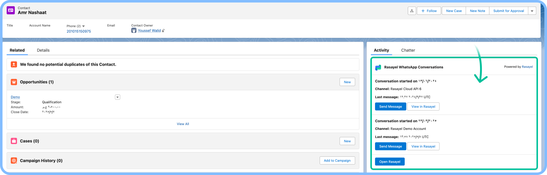 Contact Record Page 2 Pn