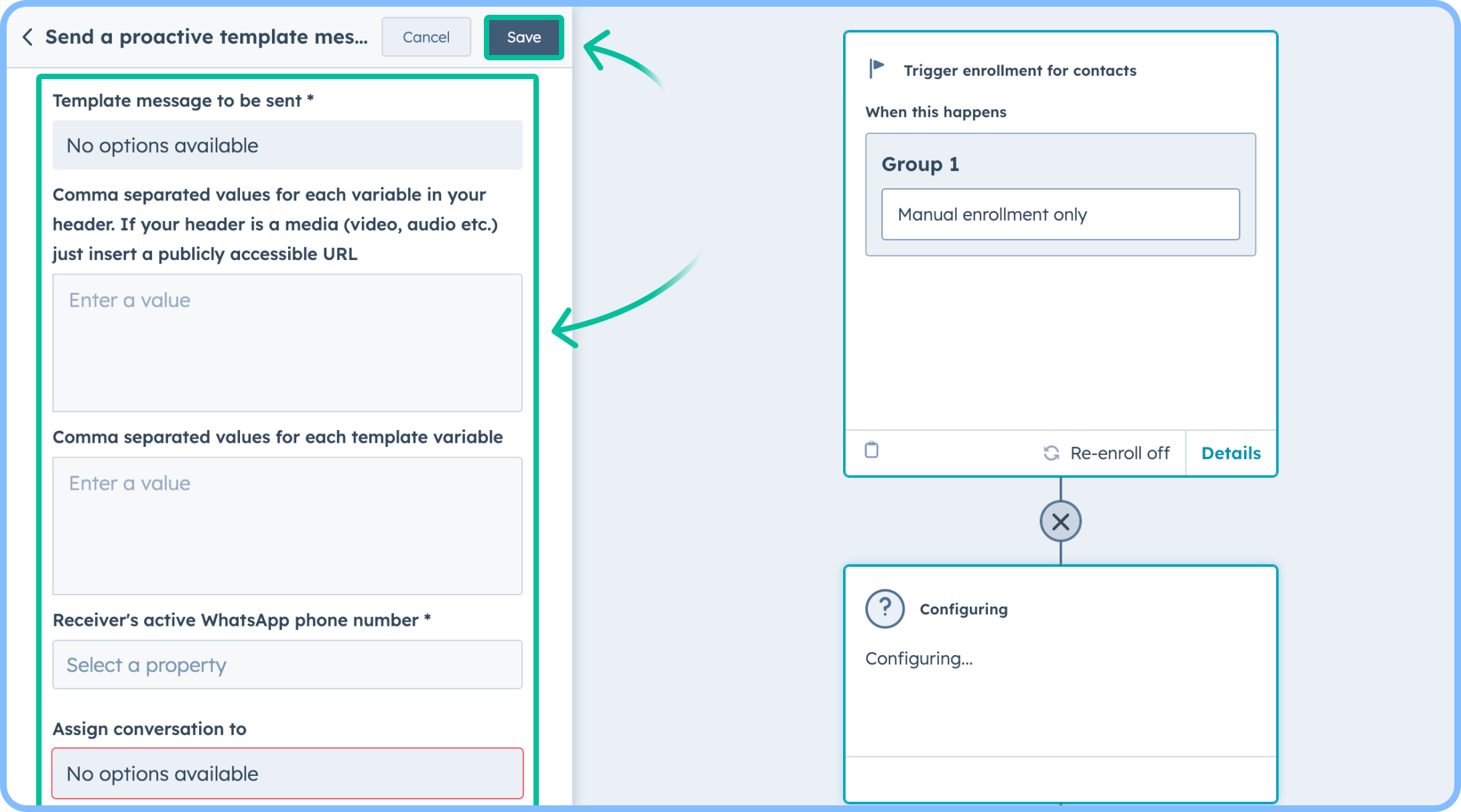 Send Proactive Hs Pn