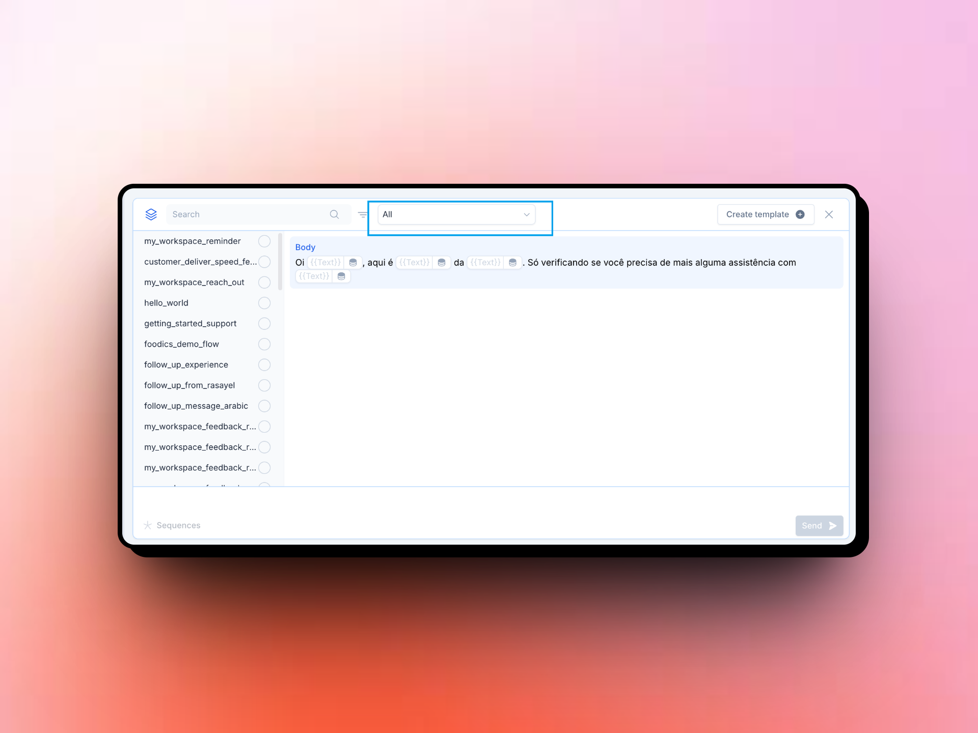 Template filters - all