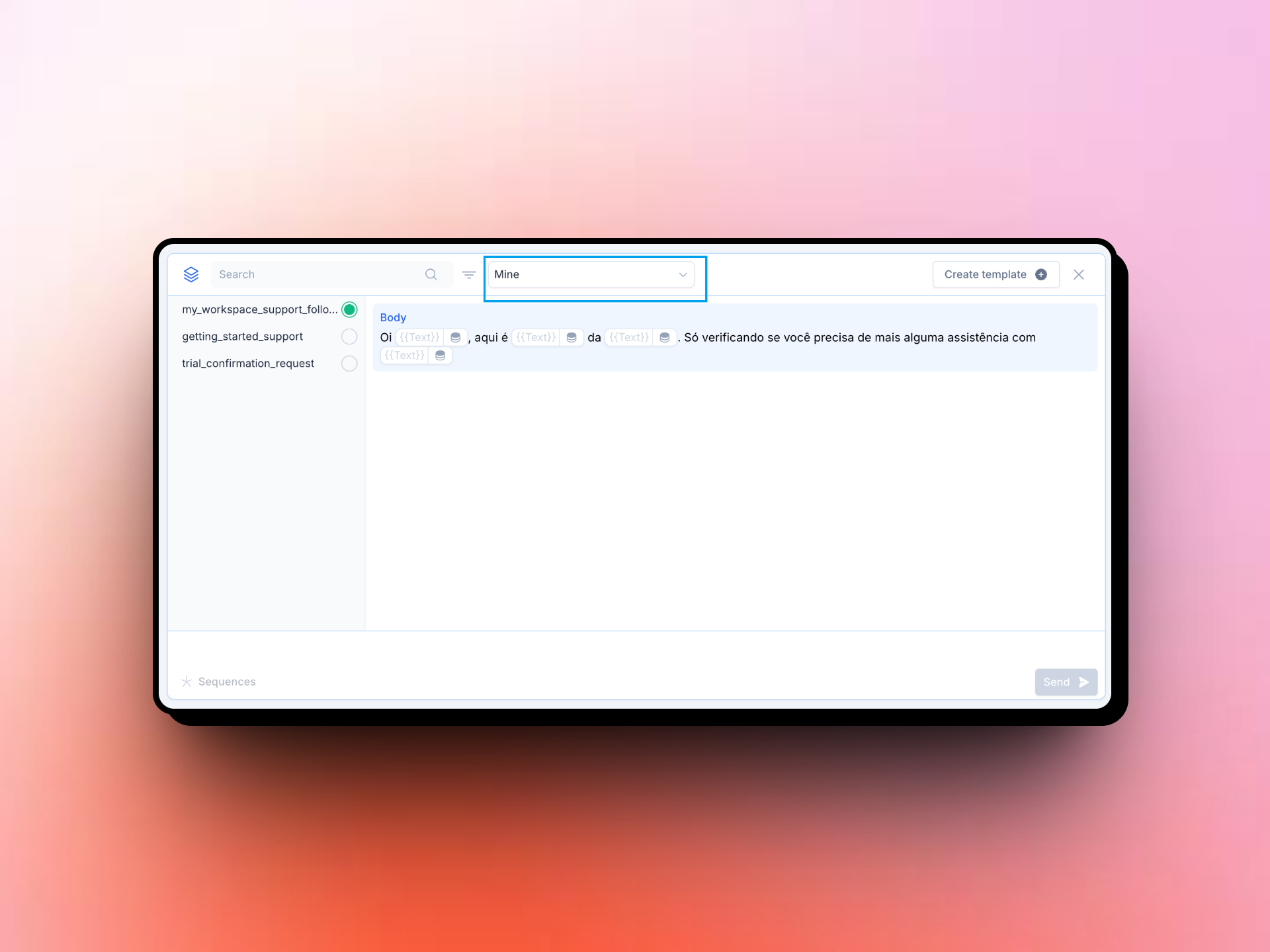 Template filters - mine