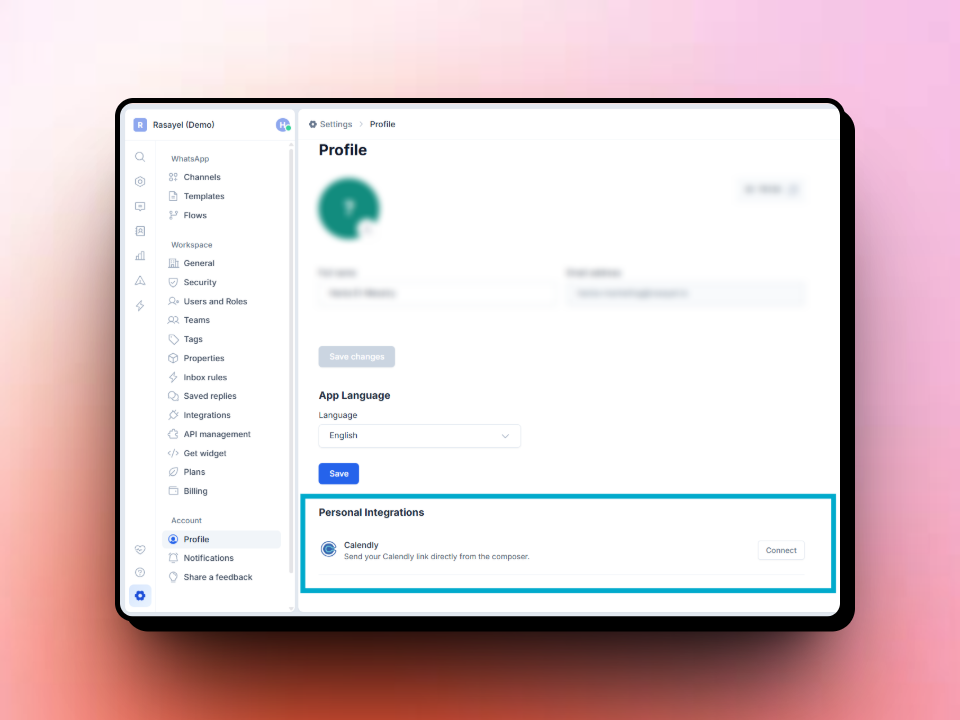 Calendly integration