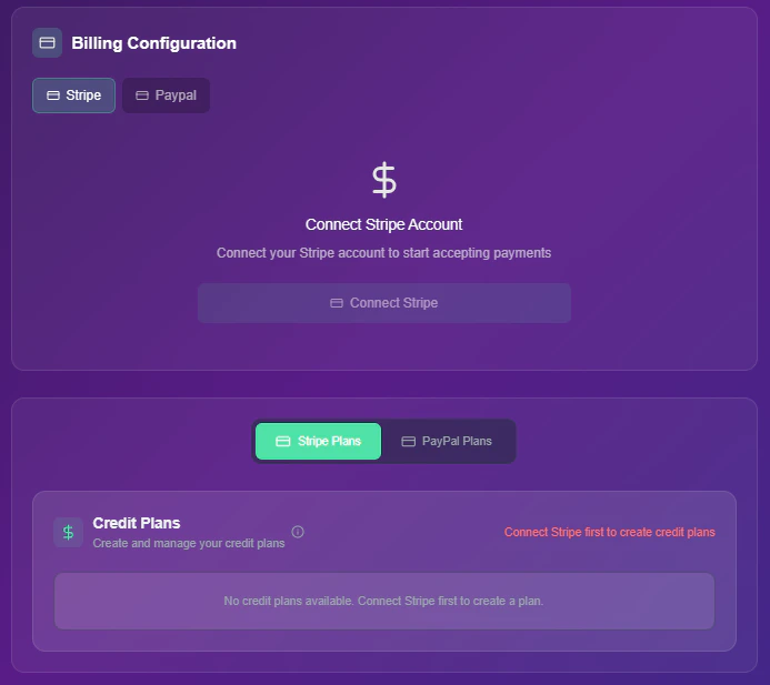 Billing Configuration
