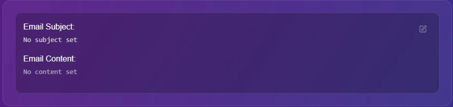 Email Template Editor