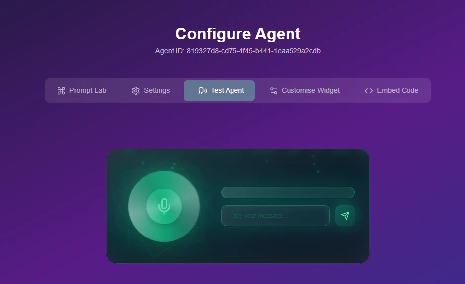 Test Agent Simulator