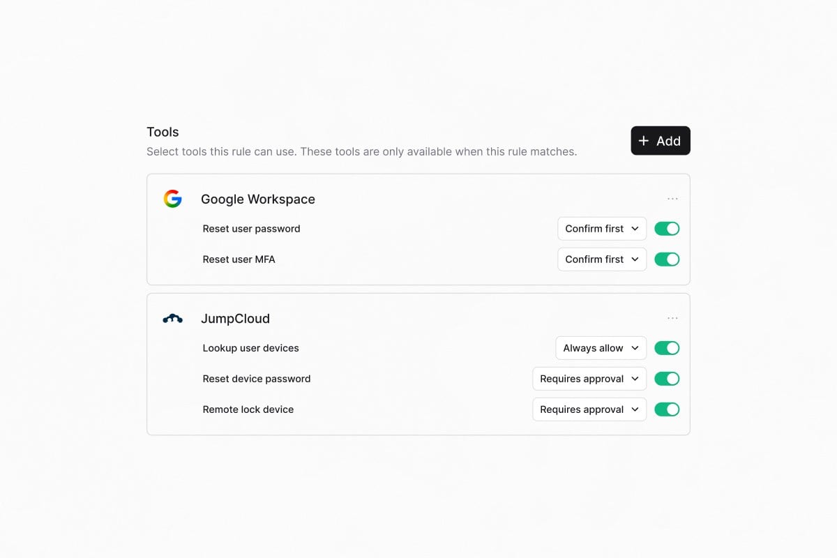 Agent tool execution policies with approval gates