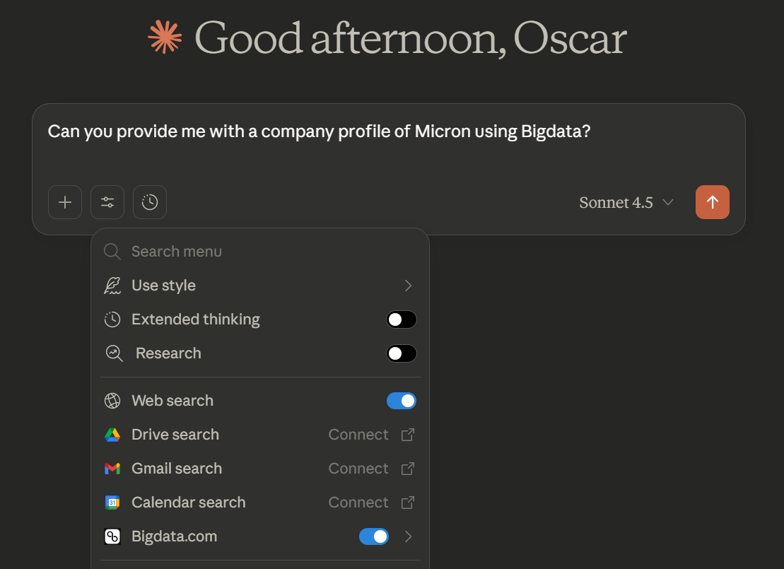 Ask a question about the financial market