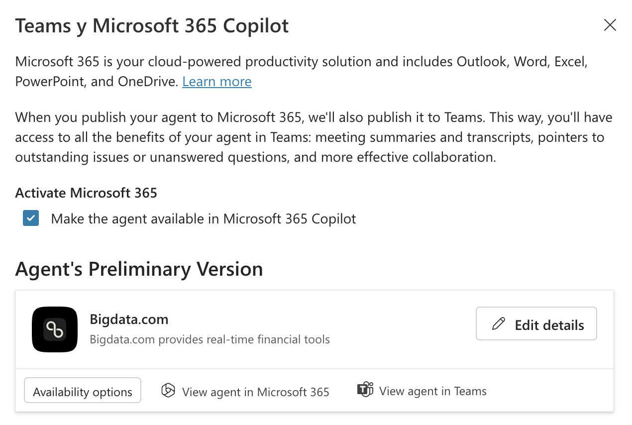 Copilot Studio Availability