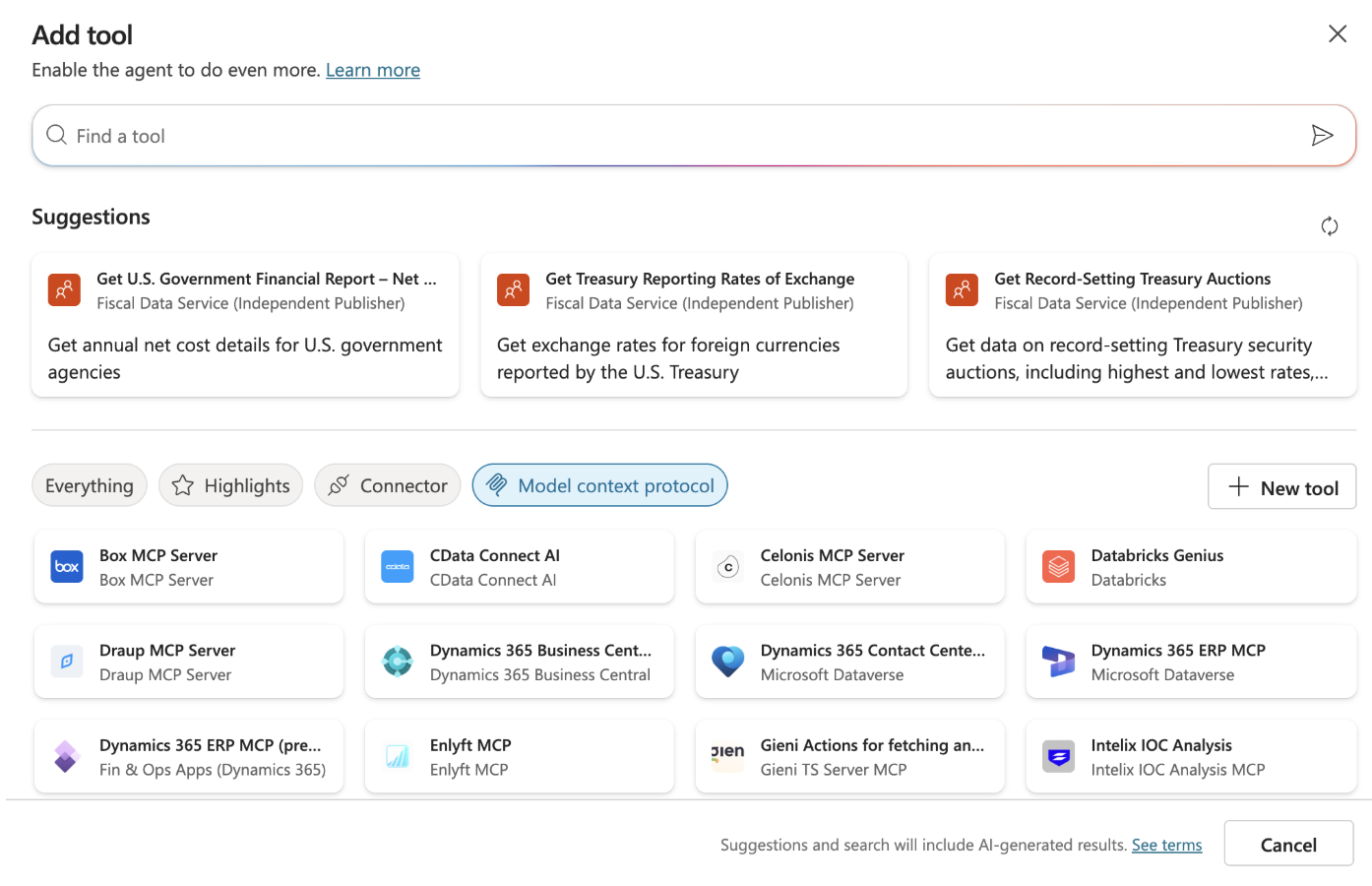 MCP Connector creation