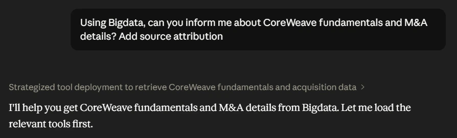 Company tearsheet prompt