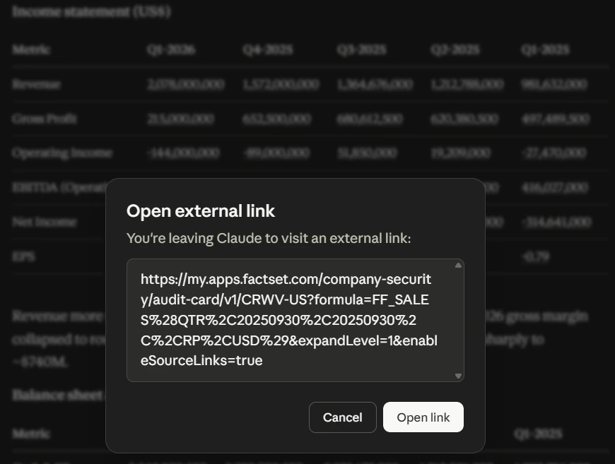 FactSet source link