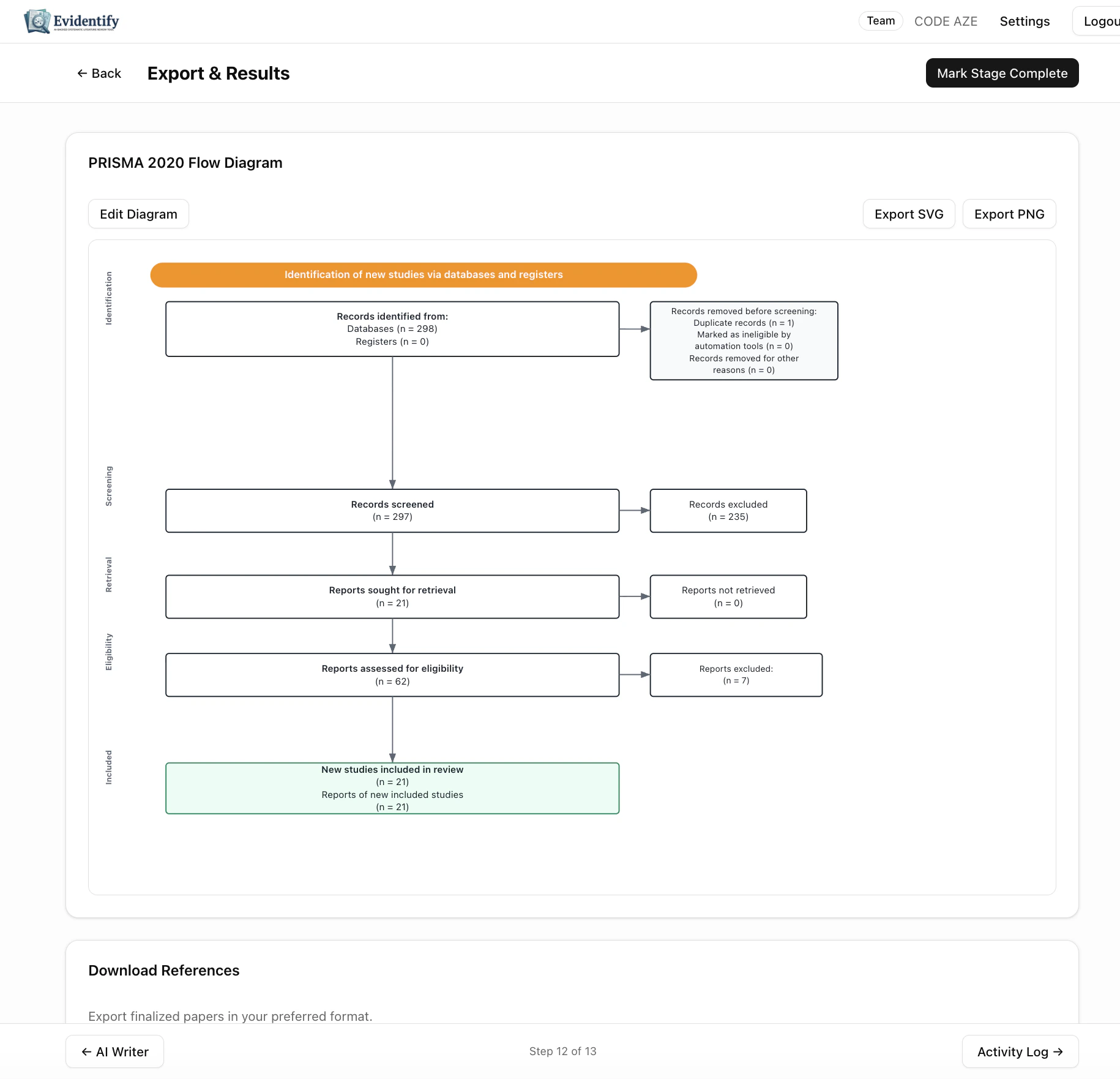 Auto-generated PRISMA 2020 flow diagram