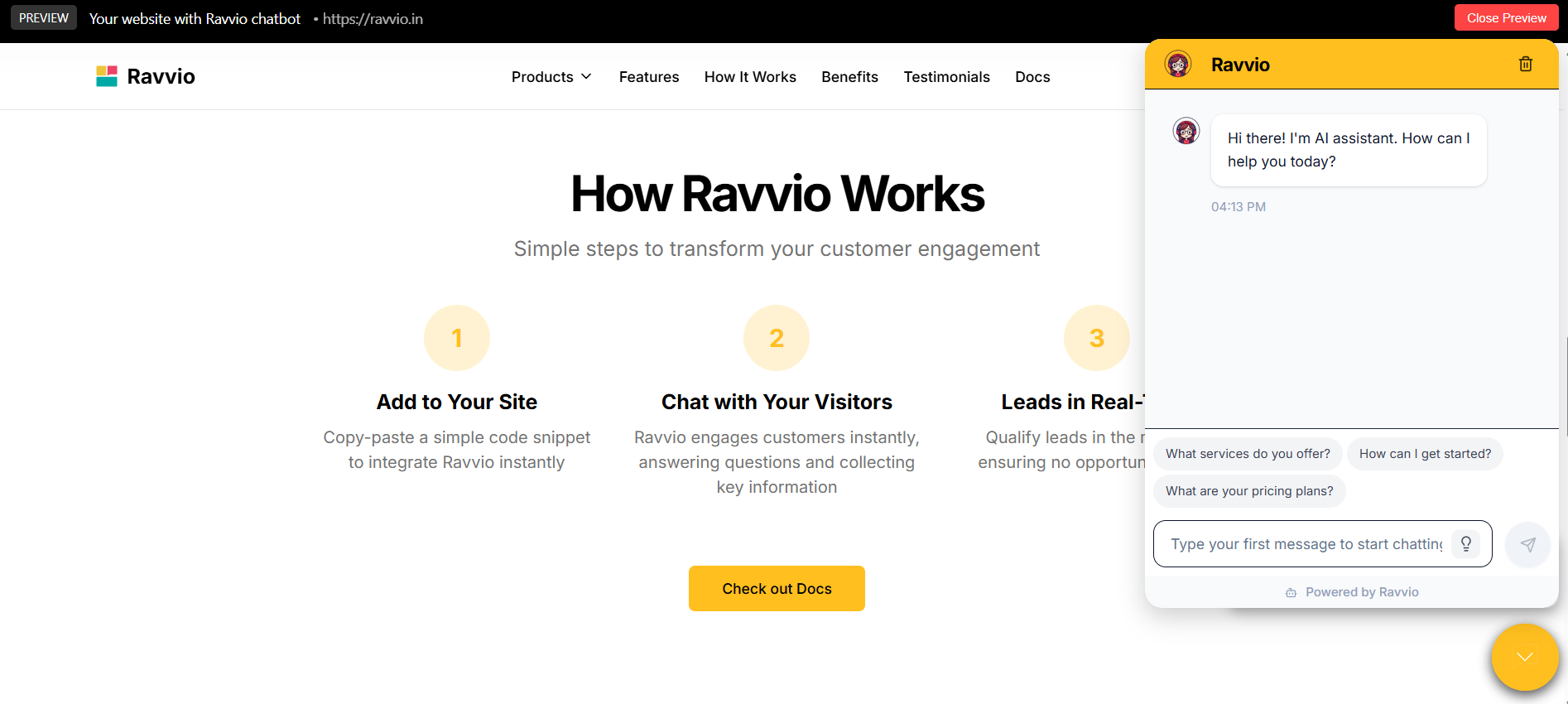 Integration Preview Overview