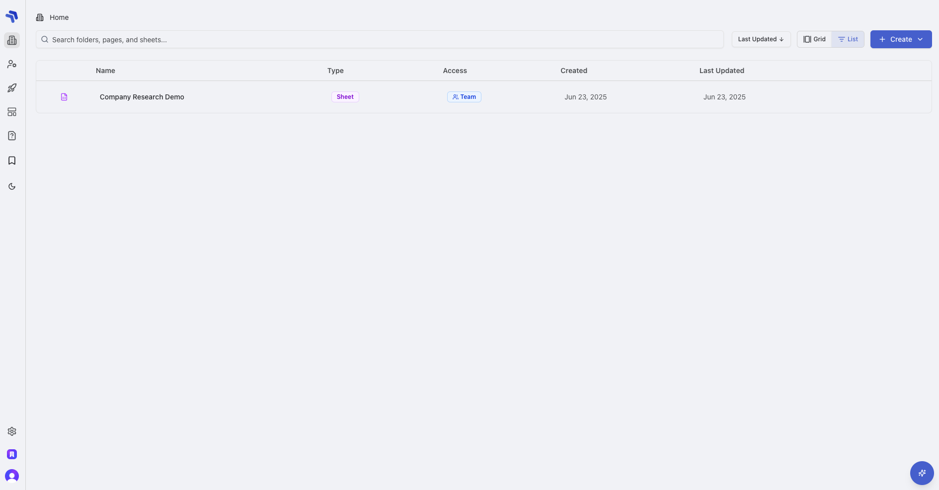 Raycaster AI Workspace Dashboard