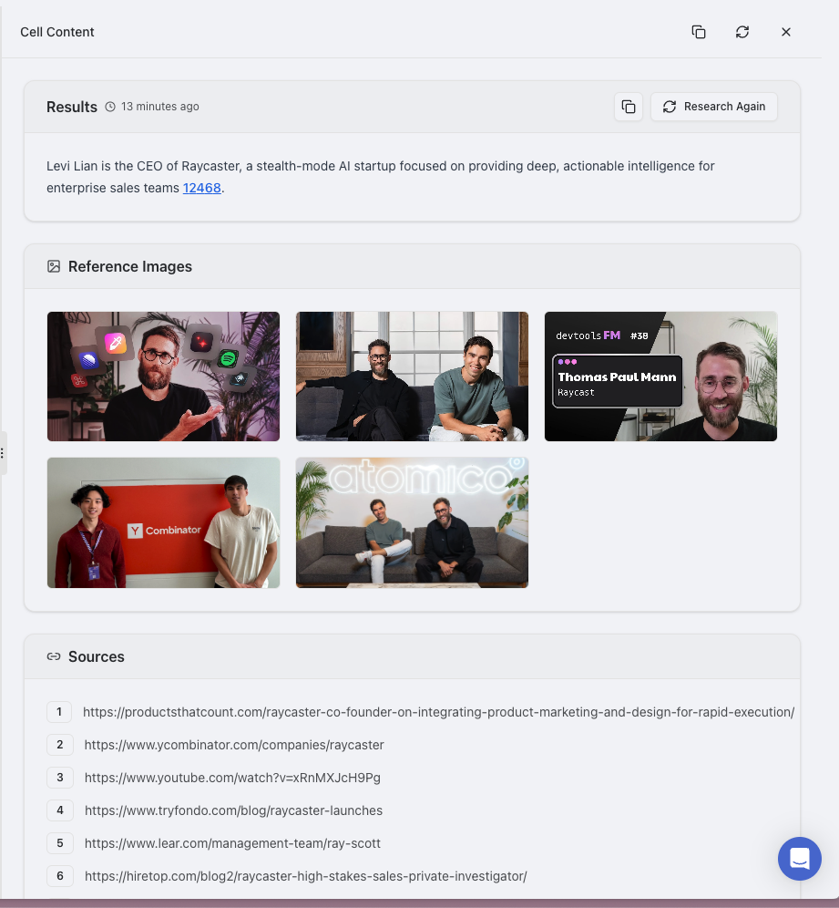 Text Column Sidebar View