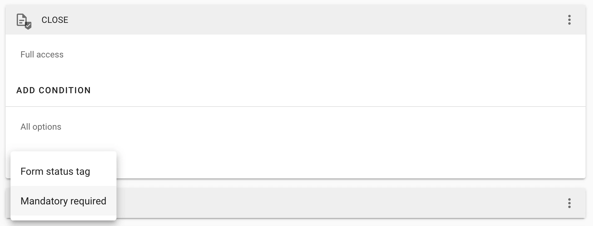 When a field is 'Mandatory' in a form, will it force the user to fill it in before closing the form?