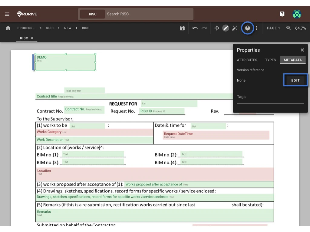 Understanding Version Reference in RDrive