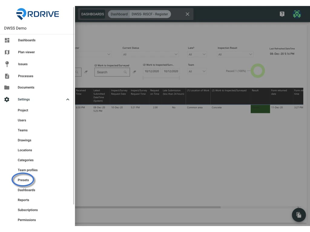 How to edit a preset text?