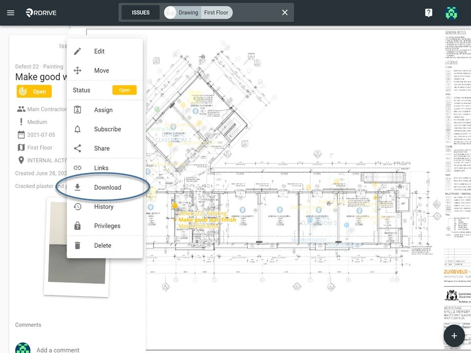 Generate an issue/defect/record report into CSV