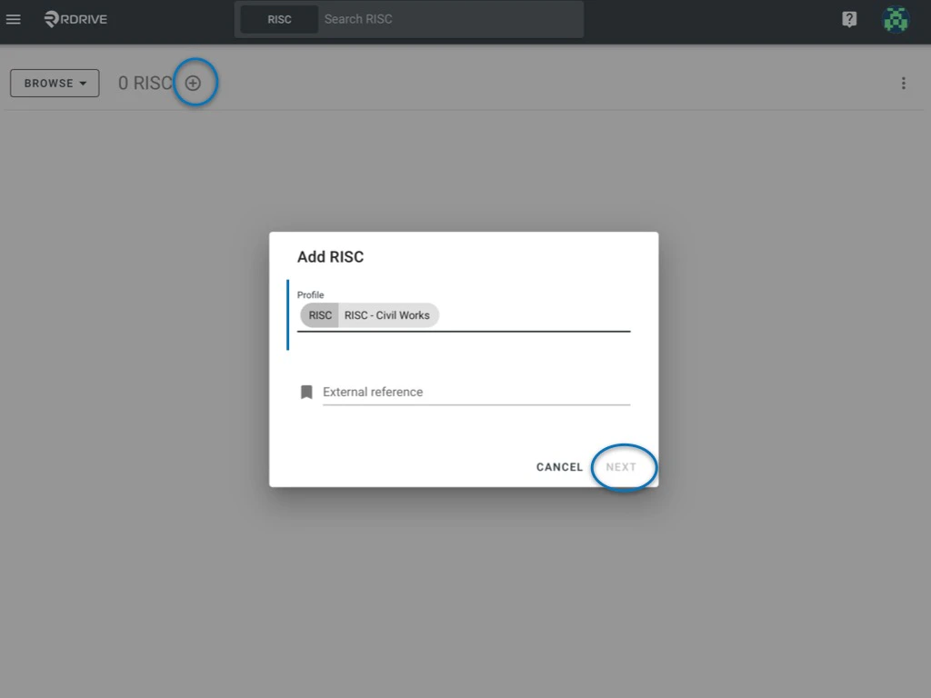 How to add a Process/Checklist Form from the Finder? (Category)