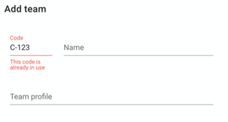 How to add team to project?