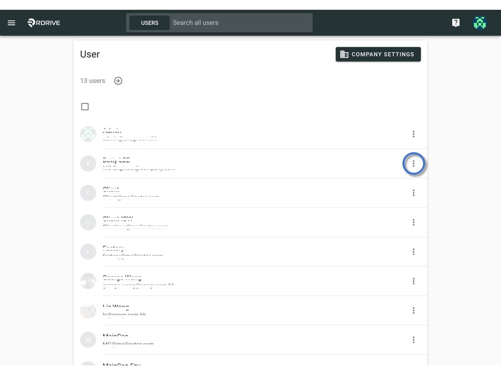 How to edit user info?