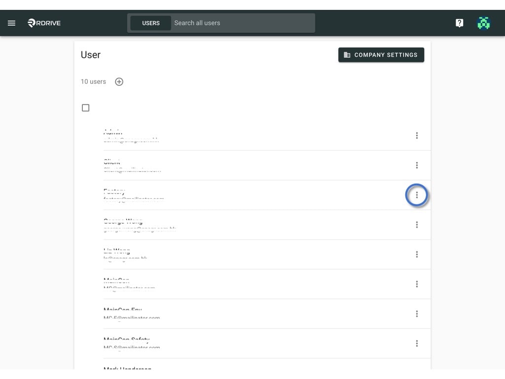 How can I reset the authenticated device for others?
