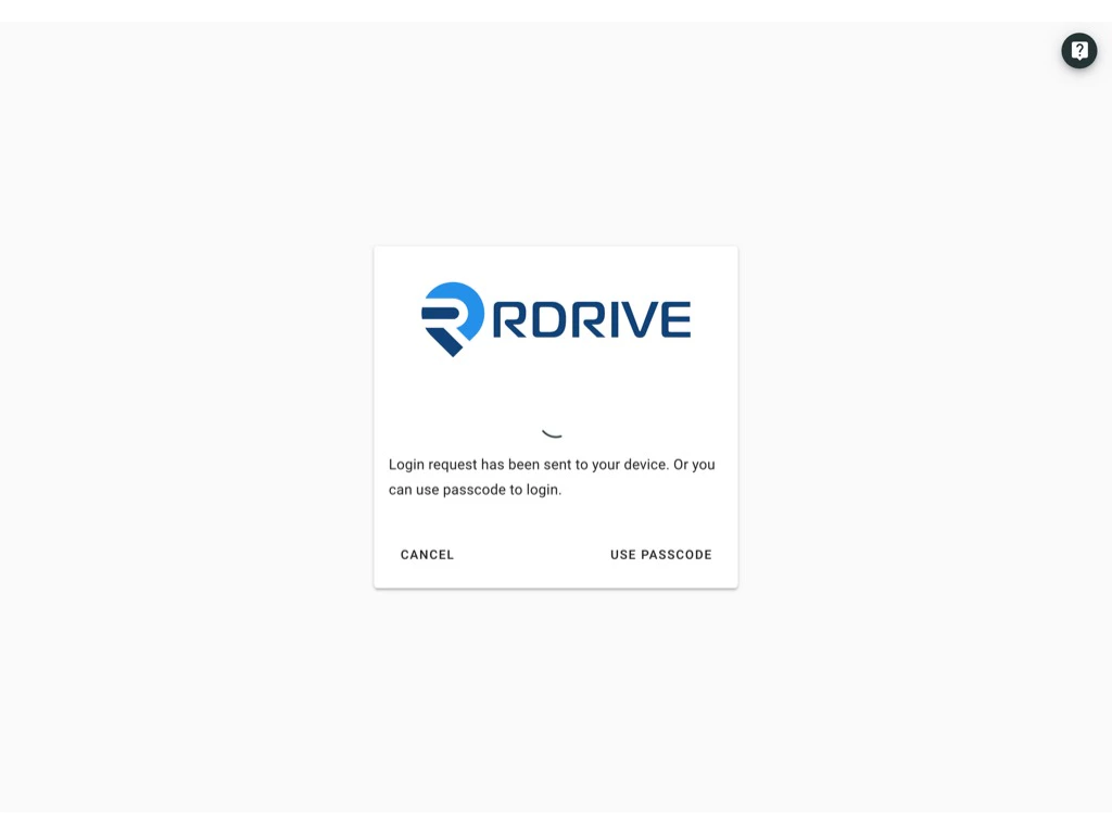 Login with Passwordless