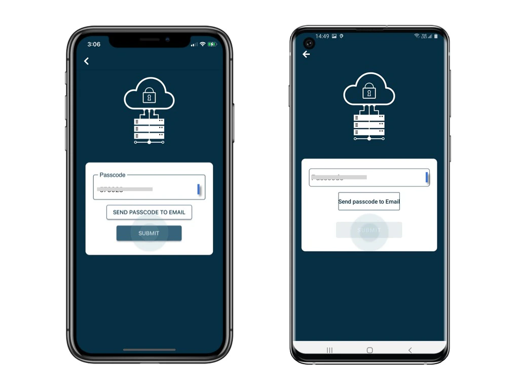 Login with Passwordless