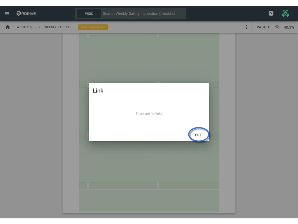 How to link Issues/Processes to a Form?