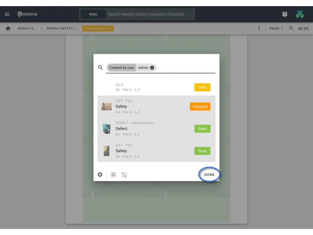 How to link Issues/Processes to a Form?