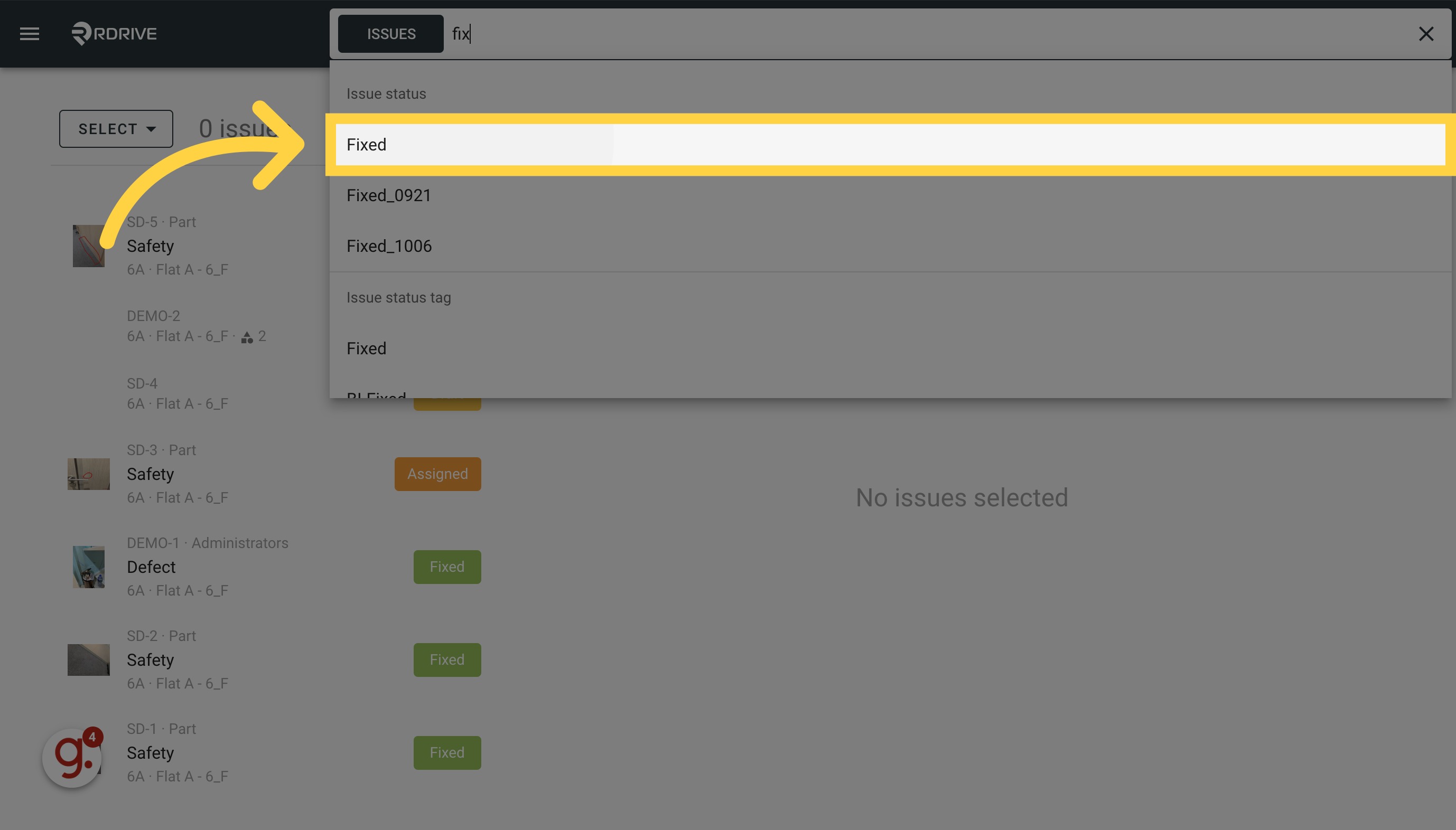 How to batch change issue status?