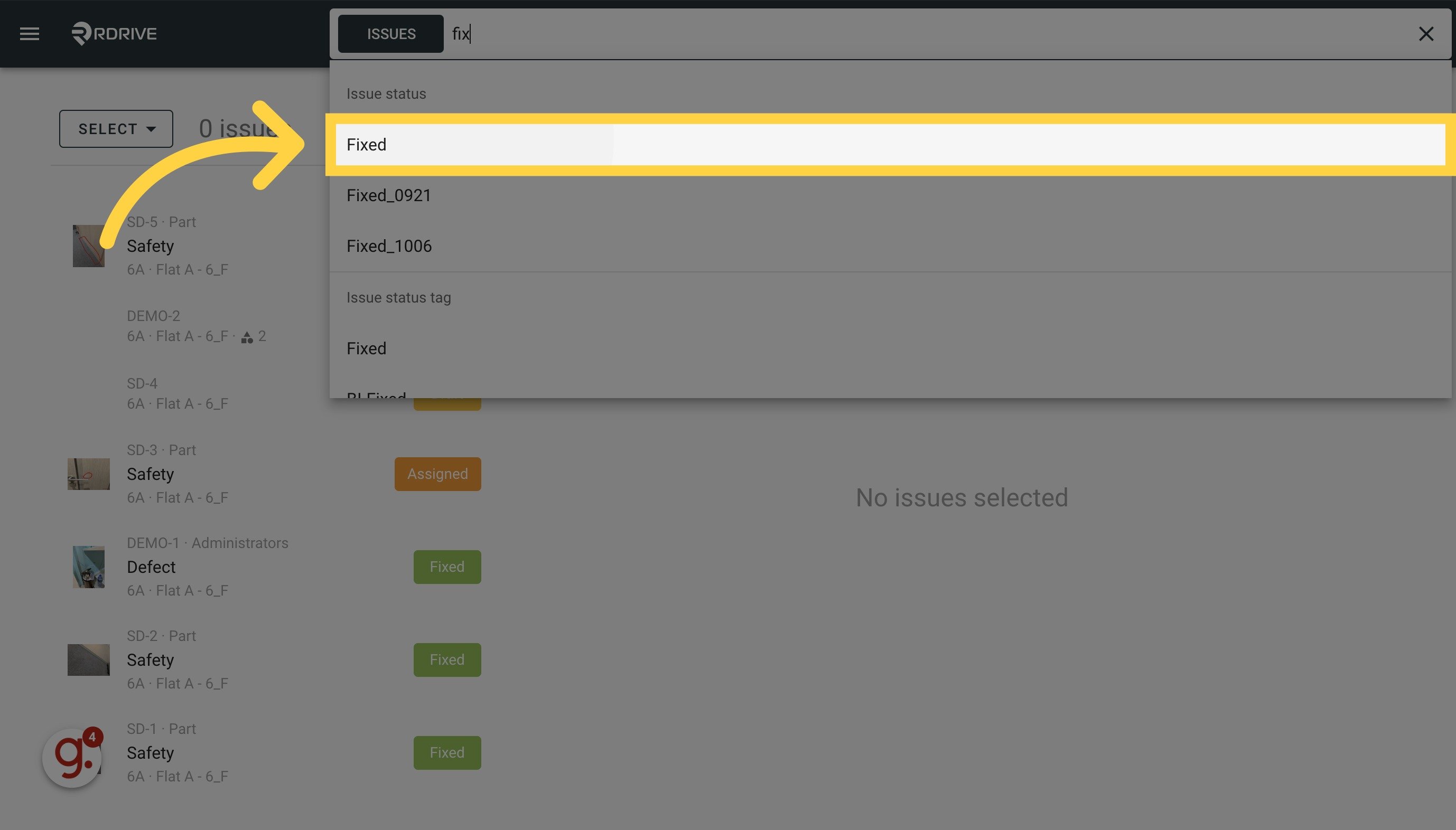 How to batch change issue status?